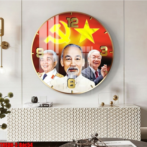 Tranh Bác Hồ - Bác Giáp - Bác Trọng | Tranh Ngọc Việt - Đắk Lắk | Tranh Ngọc Việt - Xưởng Tranh Đẹp Buôn Ma Thuột (BMT) DakLak