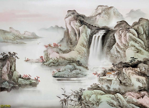 Tranh Thủy Mặc Trung Hoa | Tranh Ngọc Việt - Đắk Lắk | Tranh Ngọc Việt - Xưởng Tranh Đẹp Buôn Ma Thuột (BMT) DakLak