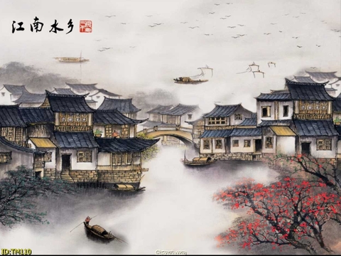 Tranh Thủy Mặc Trung Hoa | Tranh Ngọc Việt - Đắk Lắk | Tranh Ngọc Việt - Xưởng Tranh Đẹp Buôn Ma Thuột (BMT) DakLak