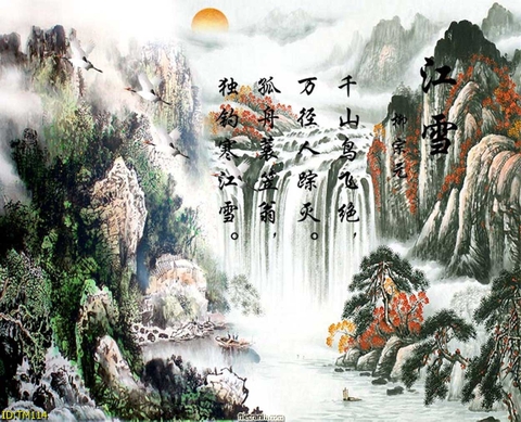 Tranh Thủy Mặc Trung Hoa | Tranh Ngọc Việt - Đắk Lắk | Tranh Ngọc Việt - Xưởng Tranh Đẹp Buôn Ma Thuột (BMT) DakLak