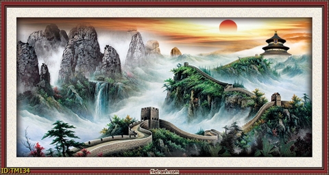 Tranh Thủy Mặc Trung Hoa | Tranh Ngọc Việt - Đắk Lắk | Tranh Ngọc Việt - Xưởng Tranh Đẹp Buôn Ma Thuột (BMT) DakLak