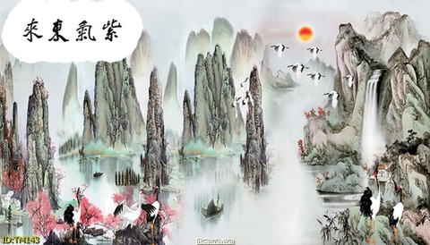 Tranh Thủy Mặc Trung Hoa | Tranh Ngọc Việt - Đắk Lắk | Tranh Ngọc Việt - Xưởng Tranh Đẹp Buôn Ma Thuột (BMT) DakLak