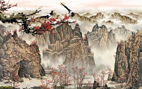 Tranh Thủy Mặc Trung Hoa | Tranh Ngọc Việt - Đắk Lắk | Tranh Ngọc Việt - Xưởng Tranh Đẹp Buôn Ma Thuột (BMT) DakLak