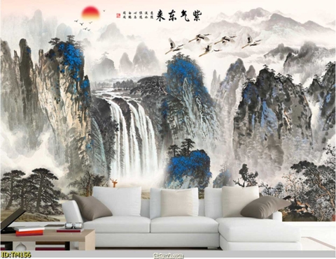 Tranh Thủy Mặc Trung Hoa | Tranh Ngọc Việt - Đắk Lắk | Tranh Ngọc Việt - Xưởng Tranh Đẹp Buôn Ma Thuột (BMT) DakLak