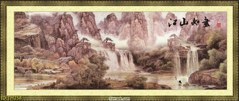 Tranh Thủy Mặc Trung Hoa | Tranh Ngọc Việt - Đắk Lắk | Tranh Ngọc Việt - Xưởng Tranh Đẹp Buôn Ma Thuột (BMT) DakLak