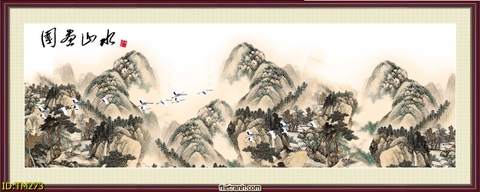 Tranh Thủy Mặc Trung Hoa | Tranh Ngọc Việt - Đắk Lắk | Tranh Ngọc Việt - Xưởng Tranh Đẹp Buôn Ma Thuột (BMT) DakLak