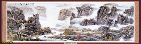 Tranh Thủy Mặc Trung Hoa | Tranh Ngọc Việt - Đắk Lắk | Tranh Ngọc Việt - Xưởng Tranh Đẹp Buôn Ma Thuột (BMT) DakLak