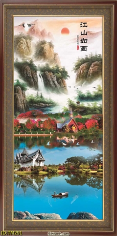 Tranh Thủy Mặc Trung Hoa | Tranh Ngọc Việt - Đắk Lắk | Tranh Ngọc Việt - Xưởng Tranh Đẹp Buôn Ma Thuột (BMT) DakLak