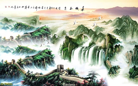 Tranh Thủy Mặc Trung Hoa | Tranh Ngọc Việt - Đắk Lắk | Tranh Ngọc Việt - Xưởng Tranh Đẹp Buôn Ma Thuột (BMT) DakLak