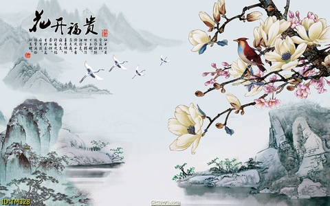 Tranh Thủy Mặc Trung Hoa | Tranh Ngọc Việt - Đắk Lắk | Tranh Ngọc Việt - Xưởng Tranh Đẹp Buôn Ma Thuột (BMT) DakLak