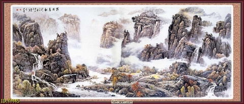 Tranh Thủy Mặc Trung Hoa | Tranh Ngọc Việt - Đắk Lắk | Tranh Ngọc Việt - Xưởng Tranh Đẹp Buôn Ma Thuột (BMT) DakLak