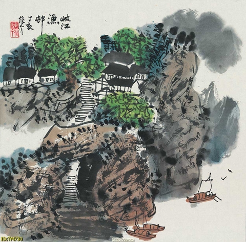 Tranh Thủy Mặc Trung Hoa | Tranh Ngọc Việt - Đắk Lắk | Tranh Ngọc Việt - Xưởng Tranh Đẹp Buôn Ma Thuột (BMT) DakLak