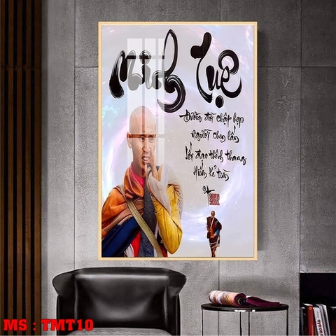 Tranh Thầy Thích Minh Tuệ | Tranh Ngọc Việt - Đắk Lắk | Tranh Ngọc Việt - Xưởng Tranh Đẹp Buôn Ma Thuột (BMT) DakLak