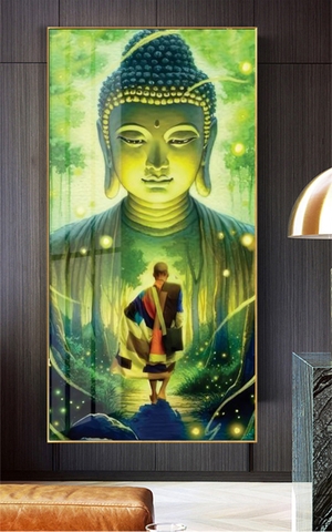 Tranh Thầy Thích Minh Tuệ | Tranh Ngọc Việt - Đắk Lắk | Tranh Ngọc Việt - Xưởng Tranh Đẹp Buôn Ma Thuột (BMT) DakLak