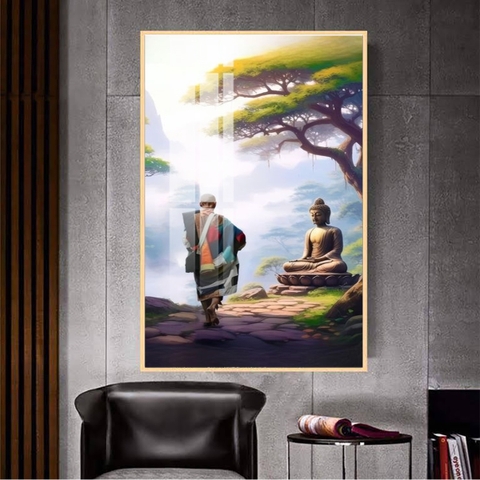 Tranh Thầy Thích Minh Tuệ | Tranh Ngọc Việt - Đắk Lắk | Tranh Ngọc Việt - Xưởng Tranh Đẹp Buôn Ma Thuột (BMT) DakLak