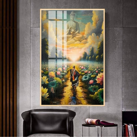 Tranh Thầy Thích Minh Tuệ | Tranh Ngọc Việt - Đắk Lắk | Tranh Ngọc Việt - Xưởng Tranh Đẹp Buôn Ma Thuột (BMT) DakLak