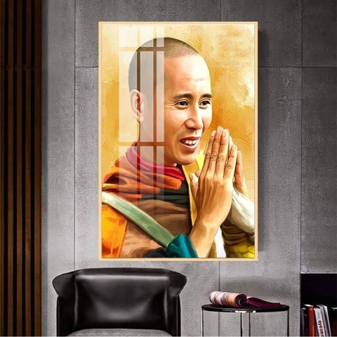 Tranh Thầy Thích Minh Tuệ | Tranh Ngọc Việt - Đắk Lắk | Tranh Ngọc Việt - Xưởng Tranh Đẹp Buôn Ma Thuột (BMT) DakLak