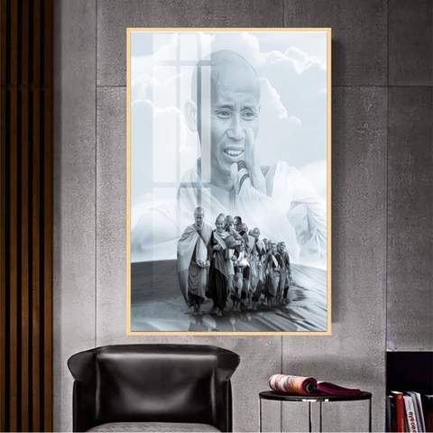 Tranh Thầy Thích Minh Tuệ | Tranh Ngọc Việt - Đắk Lắk | Tranh Ngọc Việt - Xưởng Tranh Đẹp Buôn Ma Thuột (BMT) DakLak