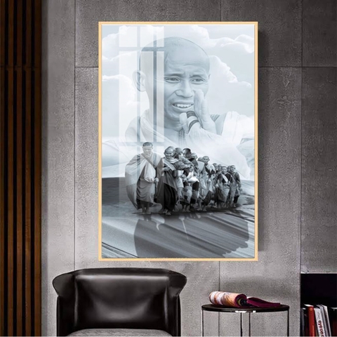 Tranh Thầy Thích Minh Tuệ | Tranh Ngọc Việt - Đắk Lắk | Tranh Ngọc Việt - Xưởng Tranh Đẹp Buôn Ma Thuột (BMT) DakLak