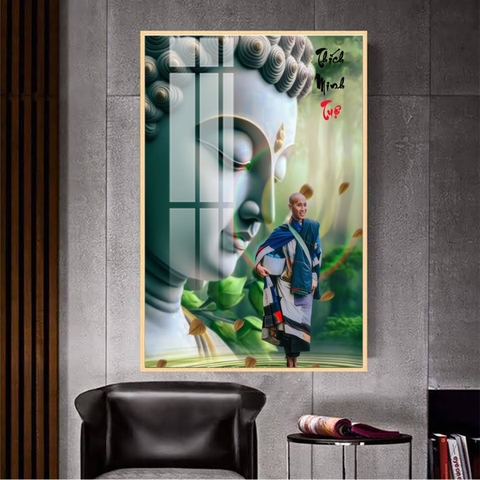 Tranh Thầy Thích Minh Tuệ | Tranh Ngọc Việt - Đắk Lắk | Tranh Ngọc Việt - Xưởng Tranh Đẹp Buôn Ma Thuột (BMT) DakLak