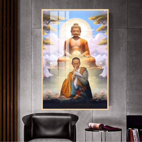 Tranh Thầy Thích Minh Tuệ | Tranh Ngọc Việt - Đắk Lắk | Tranh Ngọc Việt - Xưởng Tranh Đẹp Buôn Ma Thuột (BMT) DakLak