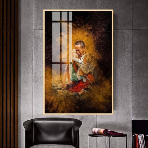 Tranh Thầy Thích Minh Tuệ | Tranh Ngọc Việt - Đắk Lắk | Tranh Ngọc Việt - Xưởng Tranh Đẹp Buôn Ma Thuột (BMT) DakLak