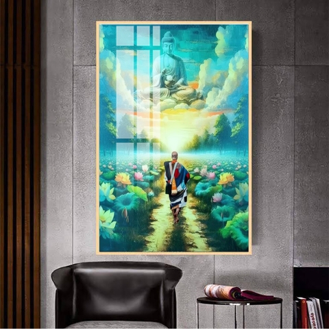 Tranh Thầy Thích Minh Tuệ | Tranh Ngọc Việt - Đắk Lắk | Tranh Ngọc Việt - Xưởng Tranh Đẹp Buôn Ma Thuột (BMT) DakLak