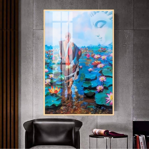 Tranh Thầy Thích Minh Tuệ | Tranh Ngọc Việt - Đắk Lắk | Tranh Ngọc Việt - Xưởng Tranh Đẹp Buôn Ma Thuột (BMT) DakLak