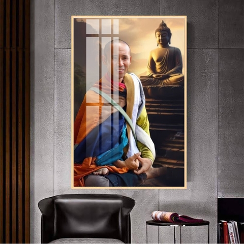 Tranh Thầy Thích Minh Tuệ | Tranh Ngọc Việt - Đắk Lắk | Tranh Ngọc Việt - Xưởng Tranh Đẹp Buôn Ma Thuột (BMT) DakLak