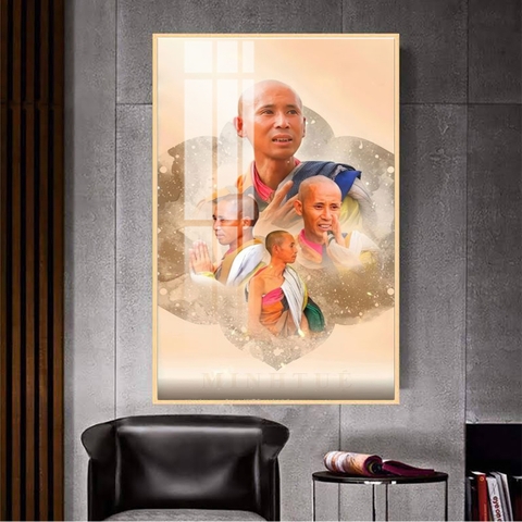 Tranh Thầy Thích Minh Tuệ | Tranh Ngọc Việt - Đắk Lắk | Tranh Ngọc Việt - Xưởng Tranh Đẹp Buôn Ma Thuột (BMT) DakLak