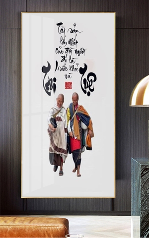 Tranh Thầy Thích Minh Tuệ | Tranh Ngọc Việt - Đắk Lắk | Tranh Ngọc Việt - Xưởng Tranh Đẹp Buôn Ma Thuột (BMT) DakLak