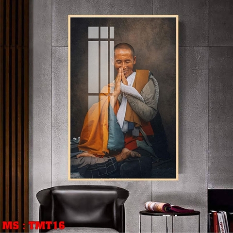 Tranh Thầy Thích Minh Tuệ | Tranh Ngọc Việt - Đắk Lắk | Tranh Ngọc Việt - Xưởng Tranh Đẹp Buôn Ma Thuột (BMT) DakLak