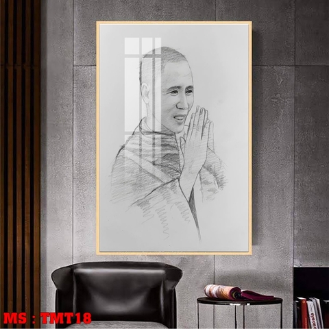 Tranh Thầy Thích Minh Tuệ | Tranh Ngọc Việt - Đắk Lắk | Tranh Ngọc Việt - Xưởng Tranh Đẹp Buôn Ma Thuột (BMT) DakLak