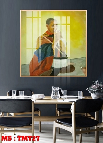 Tranh Thầy Thích Minh Tuệ | Tranh Ngọc Việt - Đắk Lắk | Tranh Ngọc Việt - Xưởng Tranh Đẹp Buôn Ma Thuột (BMT) DakLak