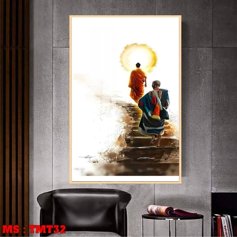 Tranh Thầy Thích Minh Tuệ | Tranh Ngọc Việt - Đắk Lắk | Tranh Ngọc Việt - Xưởng Tranh Đẹp Buôn Ma Thuột (BMT) DakLak