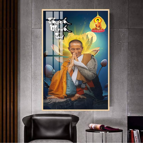 Tranh Thầy Thích Minh Tuệ | Tranh Ngọc Việt - Đắk Lắk | Tranh Ngọc Việt - Xưởng Tranh Đẹp Buôn Ma Thuột (BMT) DakLak