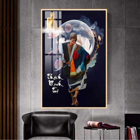 Tranh Thầy Thích Minh Tuệ | Tranh Ngọc Việt - Đắk Lắk | Tranh Ngọc Việt - Xưởng Tranh Đẹp Buôn Ma Thuột (BMT) DakLak