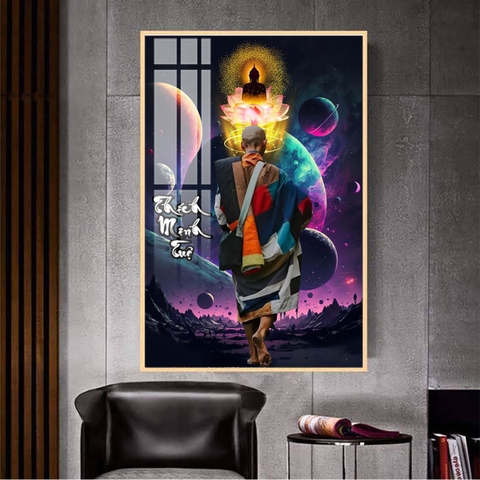 Tranh Thầy Thích Minh Tuệ | Tranh Ngọc Việt - Đắk Lắk | Tranh Ngọc Việt - Xưởng Tranh Đẹp Buôn Ma Thuột (BMT) DakLak