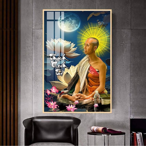 Tranh Thầy Thích Minh Tuệ | Tranh Ngọc Việt - Đắk Lắk | Tranh Ngọc Việt - Xưởng Tranh Đẹp Buôn Ma Thuột (BMT) DakLak