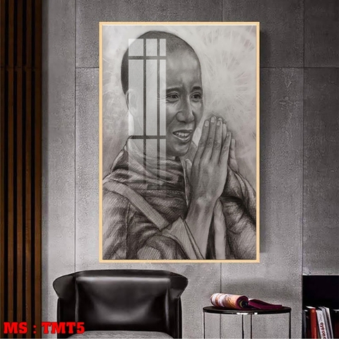 Tranh Thầy Thích Minh Tuệ | Tranh Ngọc Việt - Đắk Lắk | Tranh Ngọc Việt - Xưởng Tranh Đẹp Buôn Ma Thuột (BMT) DakLak