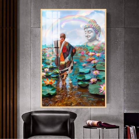 Tranh Thầy Thích Minh Tuệ | Tranh Ngọc Việt - Đắk Lắk | Tranh Ngọc Việt - Xưởng Tranh Đẹp Buôn Ma Thuột (BMT) DakLak