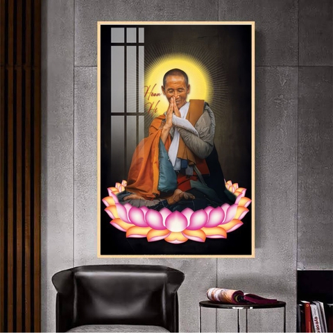 Tranh Thầy Thích Minh Tuệ | Tranh Ngọc Việt - Đắk Lắk | Tranh Ngọc Việt - Xưởng Tranh Đẹp Buôn Ma Thuột (BMT) DakLak