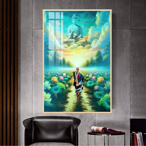 Tranh Thầy Thích Minh Tuệ | Tranh Ngọc Việt - Đắk Lắk | Tranh Ngọc Việt - Xưởng Tranh Đẹp Buôn Ma Thuột (BMT) DakLak