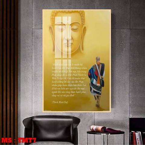 Tranh Thầy Thích Minh Tuệ | Tranh Ngọc Việt - Đắk Lắk | Tranh Ngọc Việt - Xưởng Tranh Đẹp Buôn Ma Thuột (BMT) DakLak