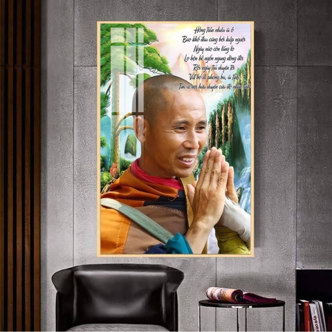 Tranh Thầy Thích Minh Tuệ | Tranh Ngọc Việt - Đắk Lắk | Tranh Ngọc Việt - Xưởng Tranh Đẹp Buôn Ma Thuột (BMT) DakLak