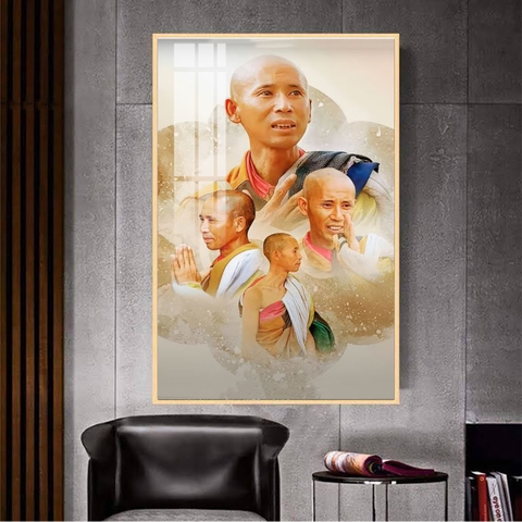 Tranh Thầy Thích Minh Tuệ | Tranh Ngọc Việt - Đắk Lắk | Tranh Ngọc Việt - Xưởng Tranh Đẹp Buôn Ma Thuột (BMT) DakLak