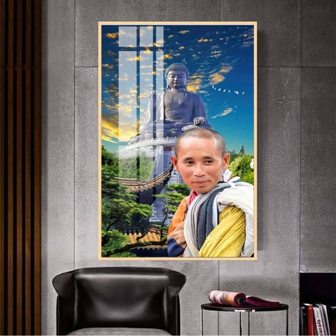 Tranh Thầy Thích Minh Tuệ | Tranh Ngọc Việt - Đắk Lắk | Tranh Ngọc Việt - Xưởng Tranh Đẹp Buôn Ma Thuột (BMT) DakLak