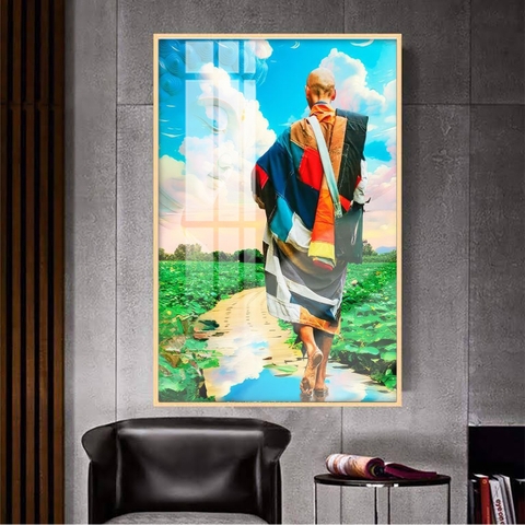 Tranh Thầy Thích Minh Tuệ | Tranh Ngọc Việt - Đắk Lắk | Tranh Ngọc Việt - Xưởng Tranh Đẹp Buôn Ma Thuột (BMT) DakLak