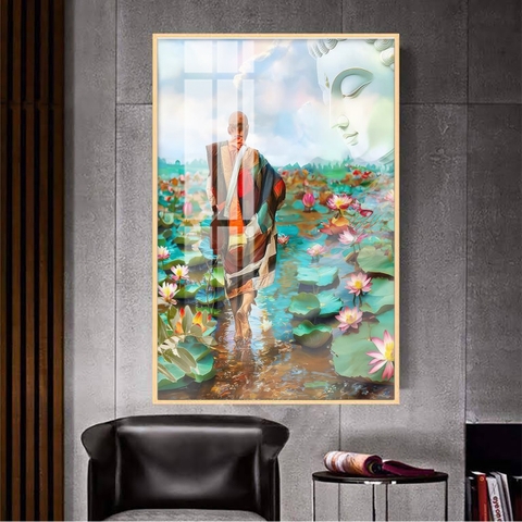 Tranh Thầy Thích Minh Tuệ | Tranh Ngọc Việt - Đắk Lắk | Tranh Ngọc Việt - Xưởng Tranh Đẹp Buôn Ma Thuột (BMT) DakLak