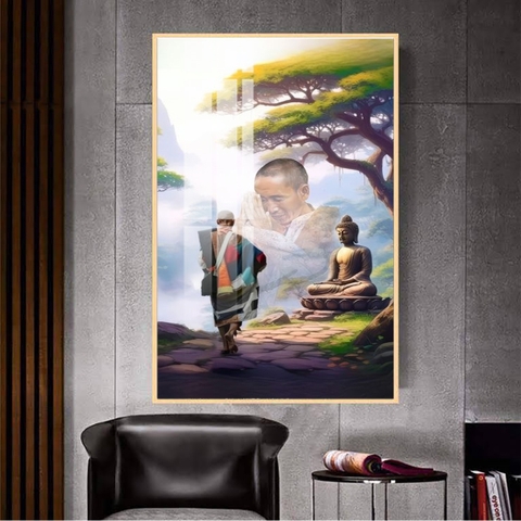 Tranh Thầy Thích Minh Tuệ | Tranh Ngọc Việt - Đắk Lắk | Tranh Ngọc Việt - Xưởng Tranh Đẹp Buôn Ma Thuột (BMT) DakLak